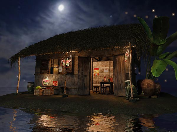 WebGL architecture visualization - Mid-Autumn festival realtime archviz