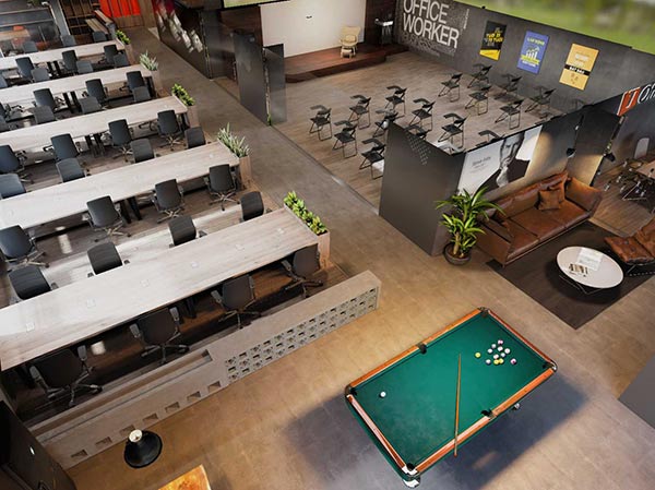 Webgl realtime interactive interior